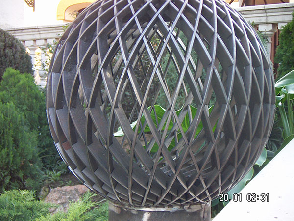 Puerta, berja grande